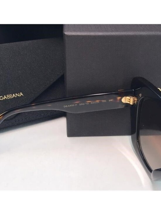 New DG 4405 Dolce and Gabbana Grey Gradient Butterfly Ladies Sunglasses DG4405 main image 10